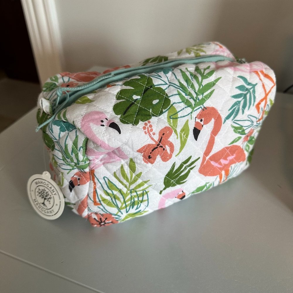NWT Mahogany Nesting Cosmetic Bags